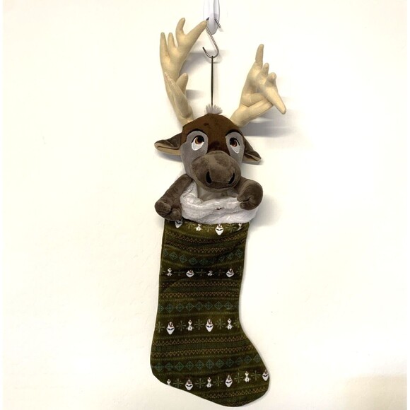 DISNEY Frozen SVEN Plush Stocking Animated Musical Sings Moves 2015 - Picture 1 of 9